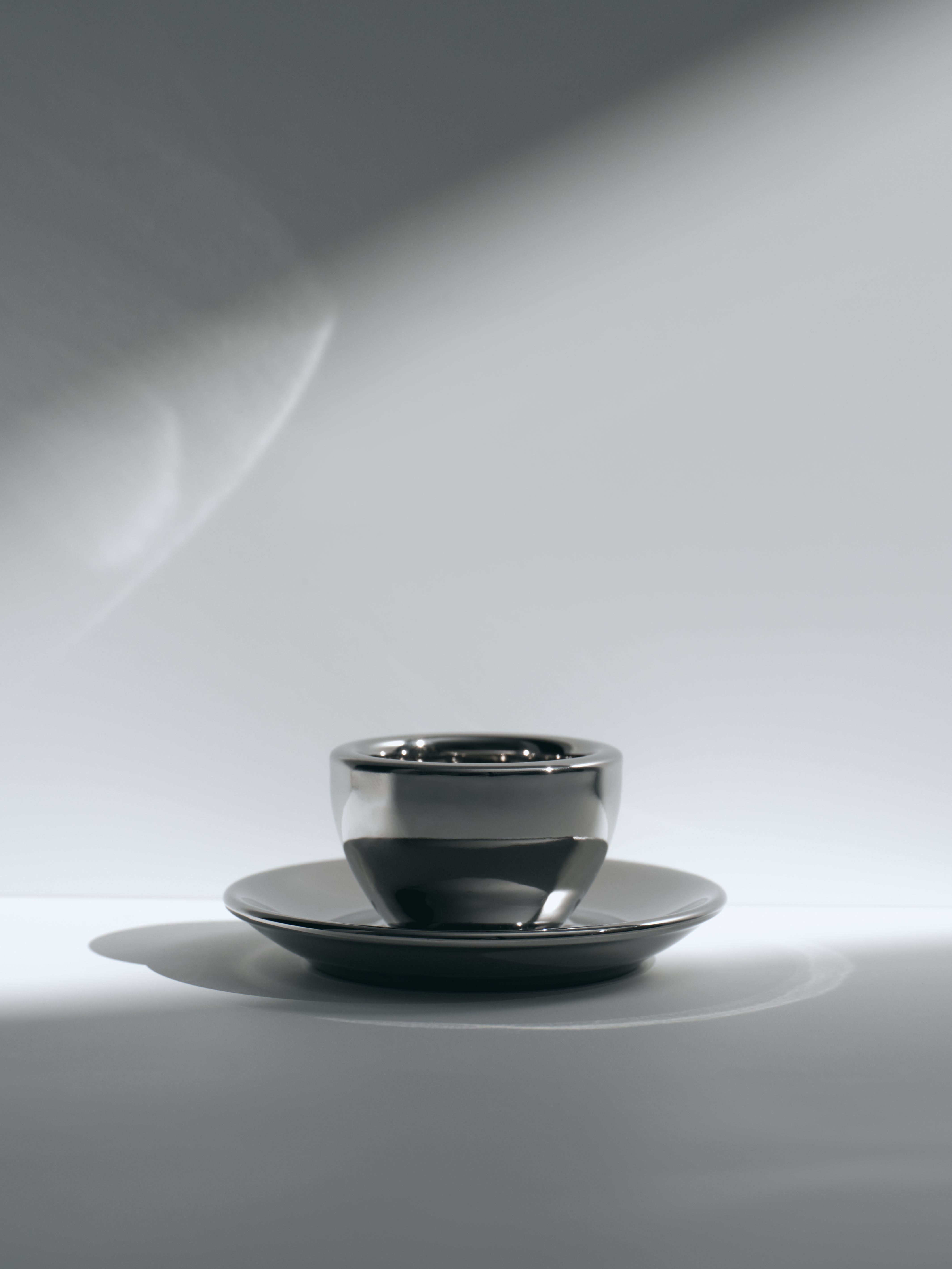 Espresso, chrome, set of 2