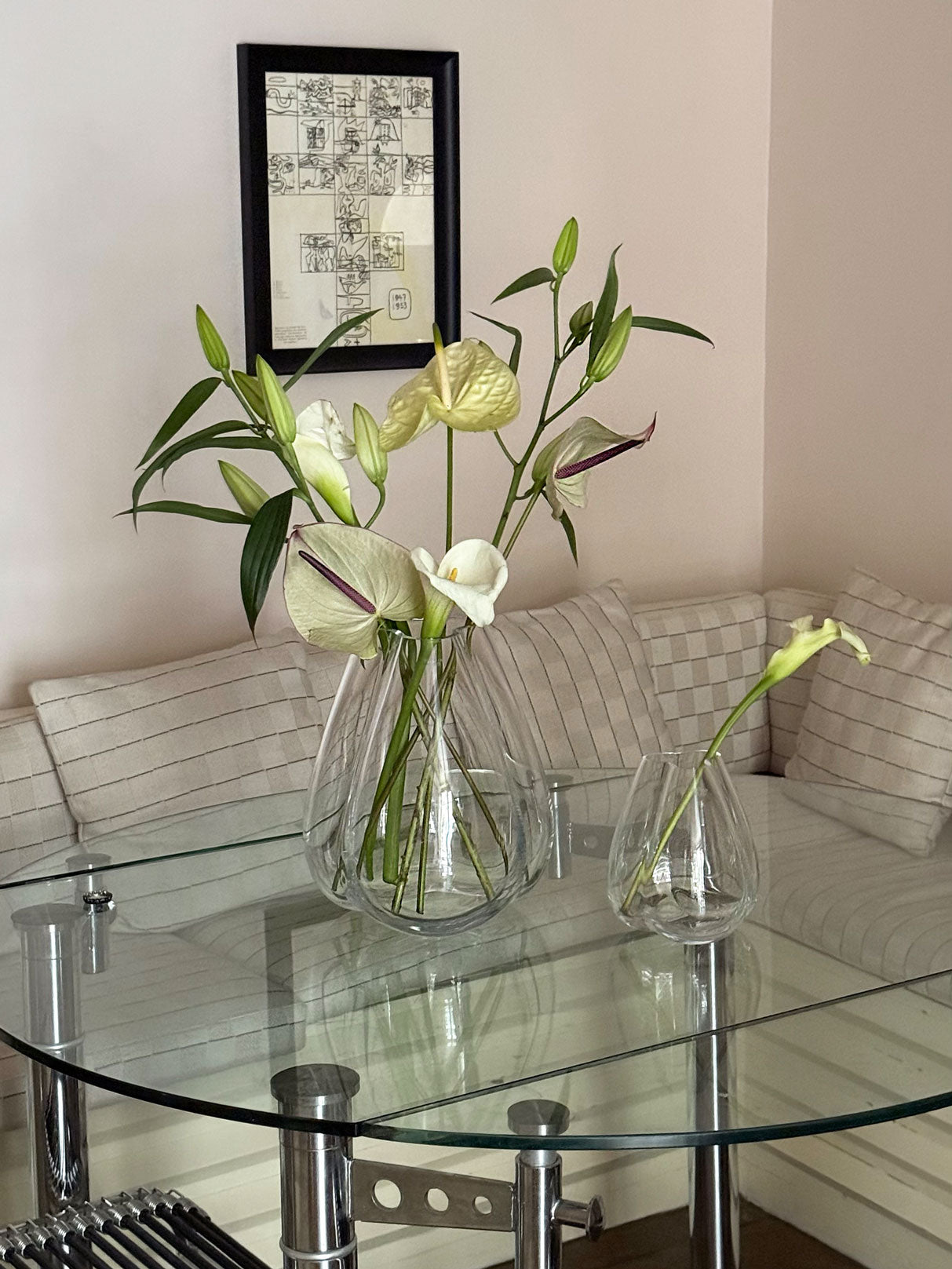 Mini Tulip Vase, clear