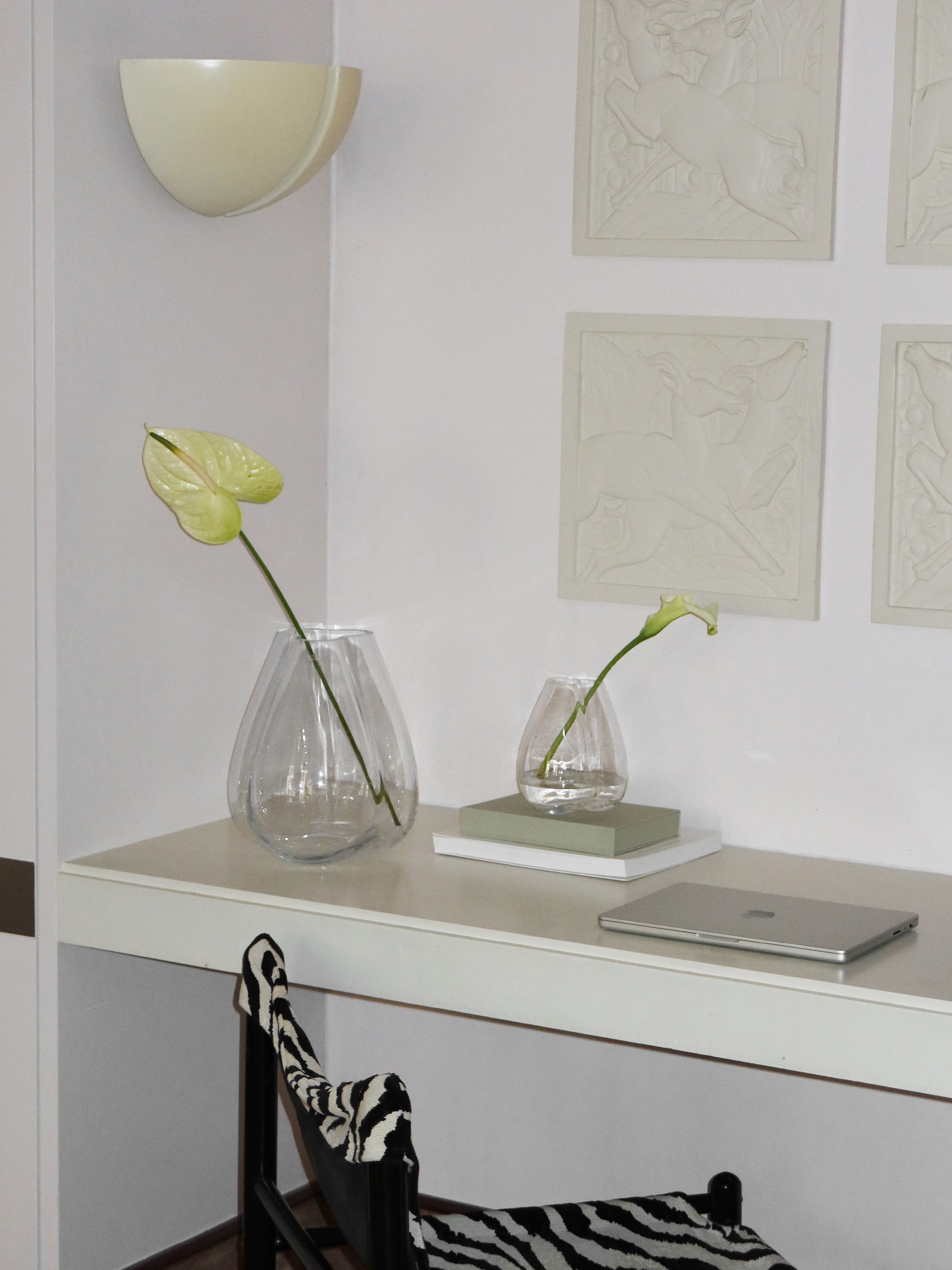 Mini Tulip Vase, clear