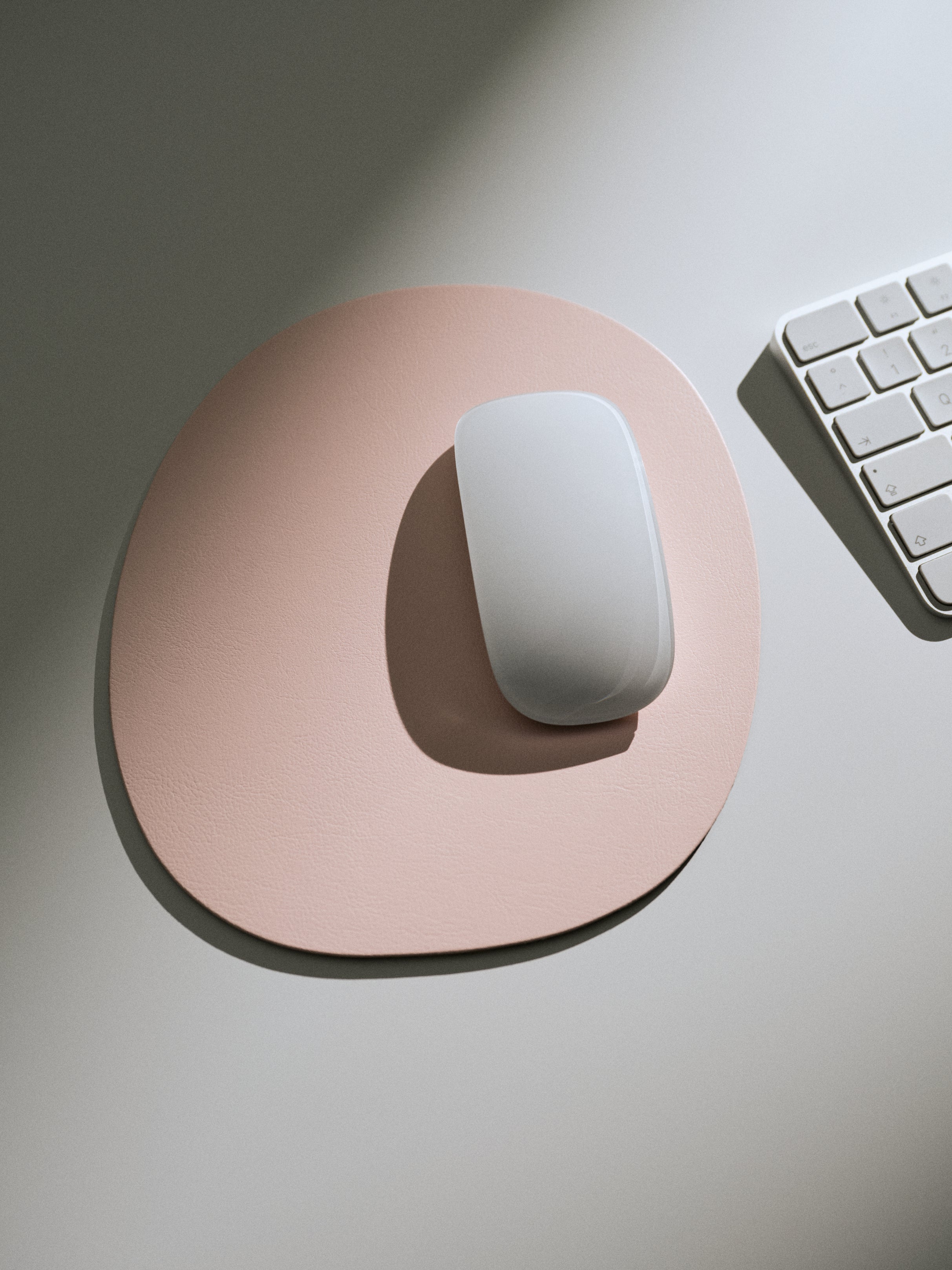 Mousepad, milky pink