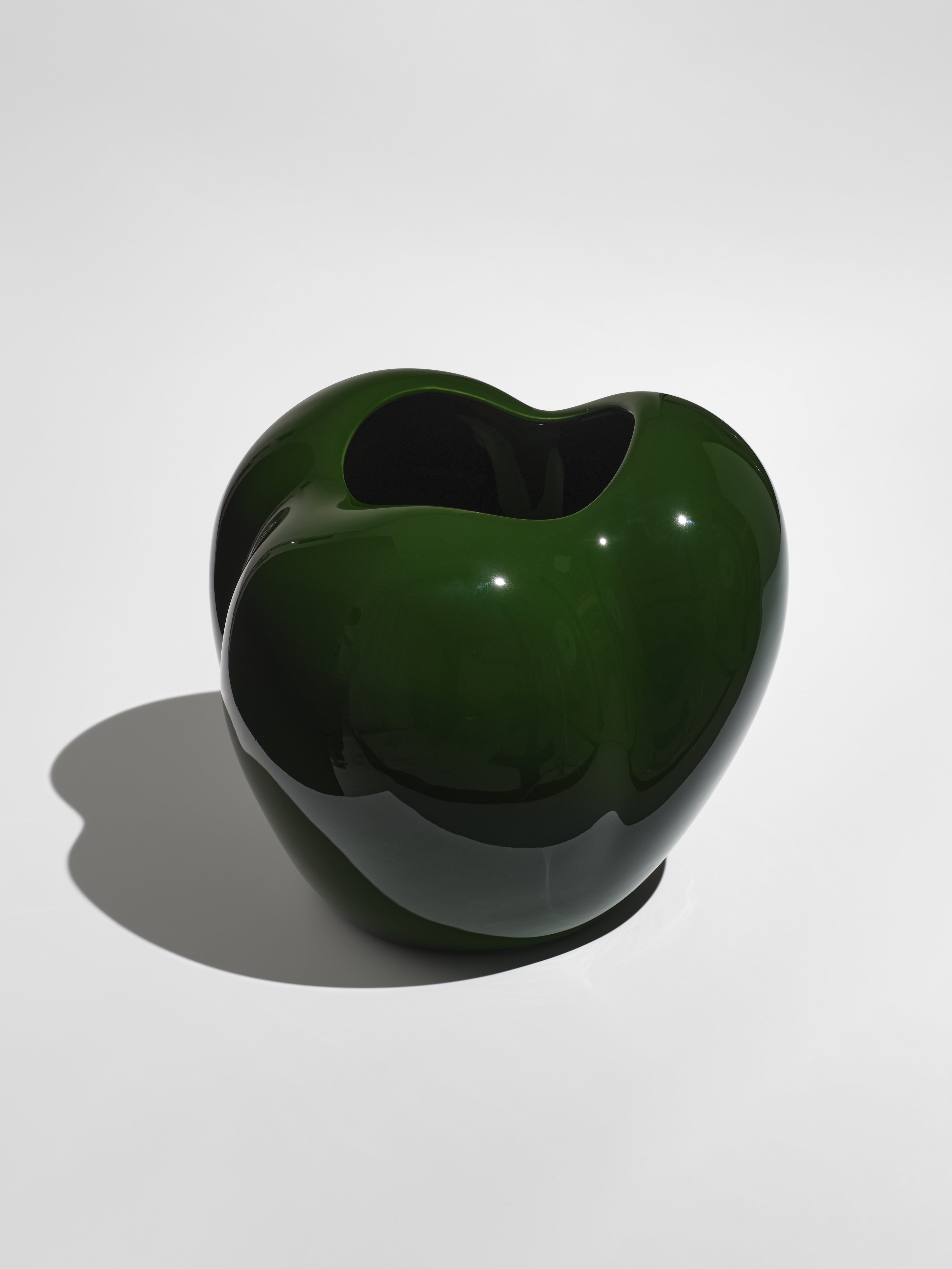 Poppy Vase, racing green