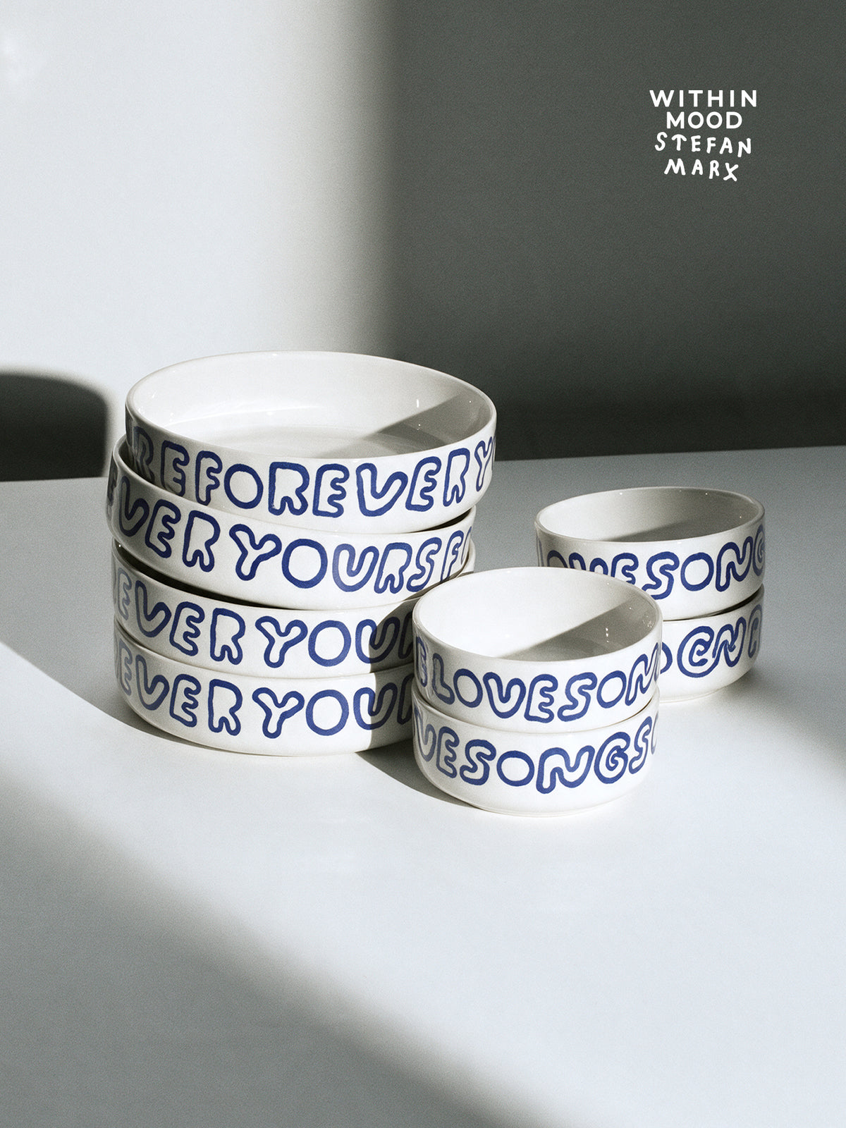 Bowl Set, Stefan Marx Ed., 8 pieces