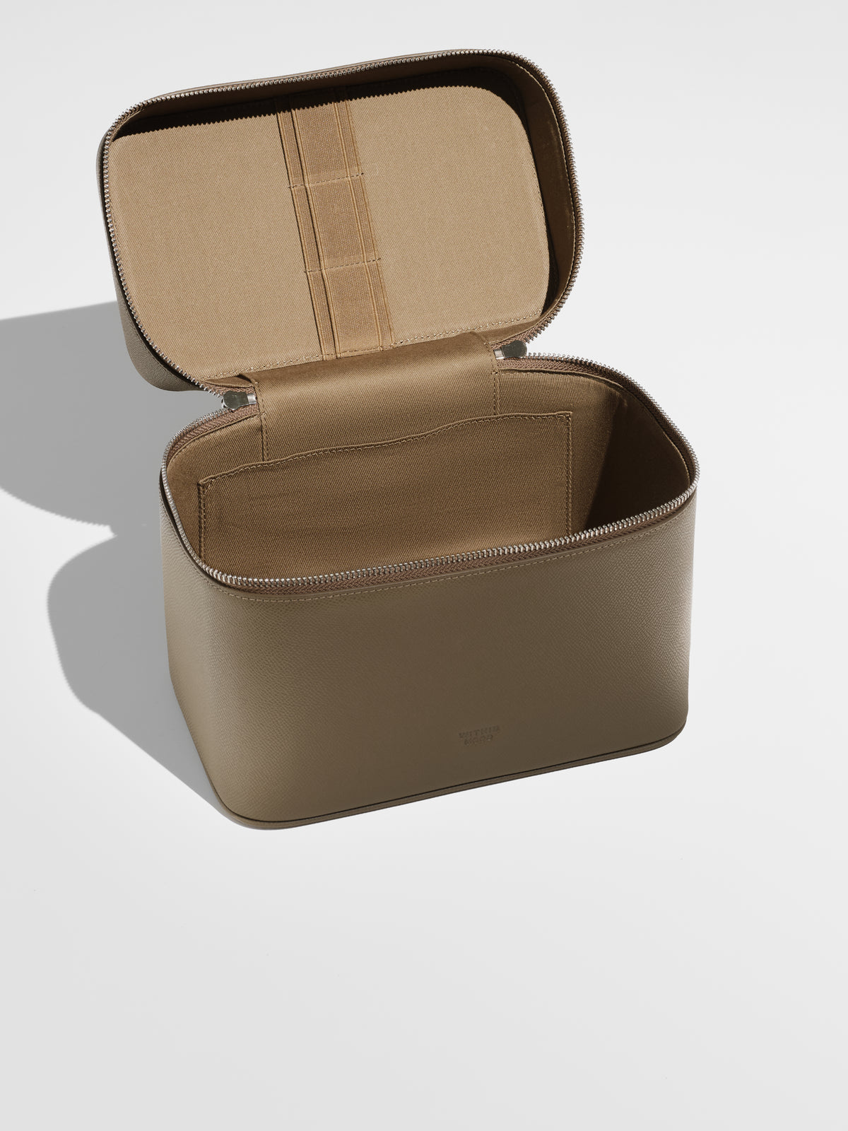 Vanity Case Set, truffle, small + large