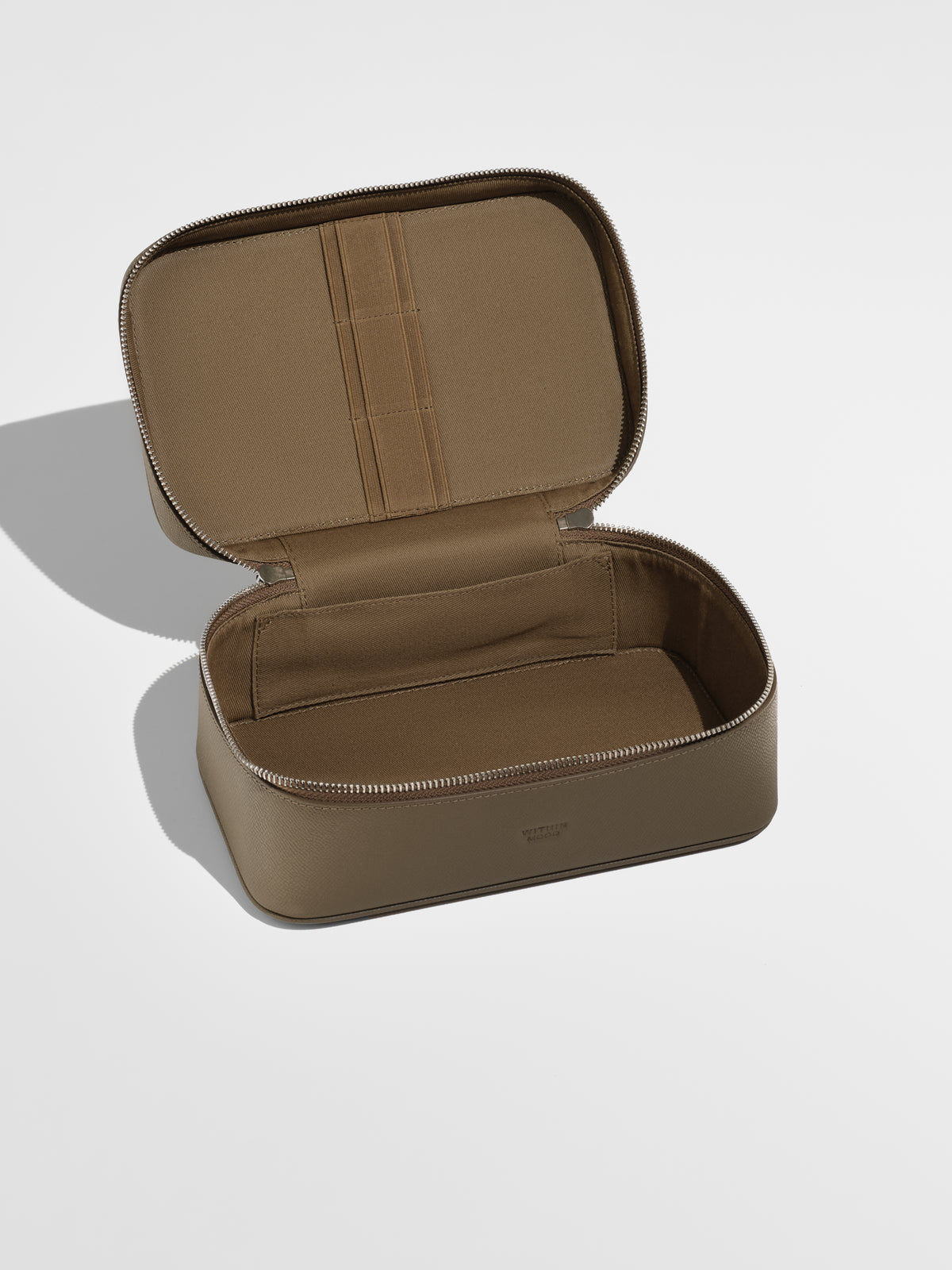 Vanity Case Set, truffle, small + large
