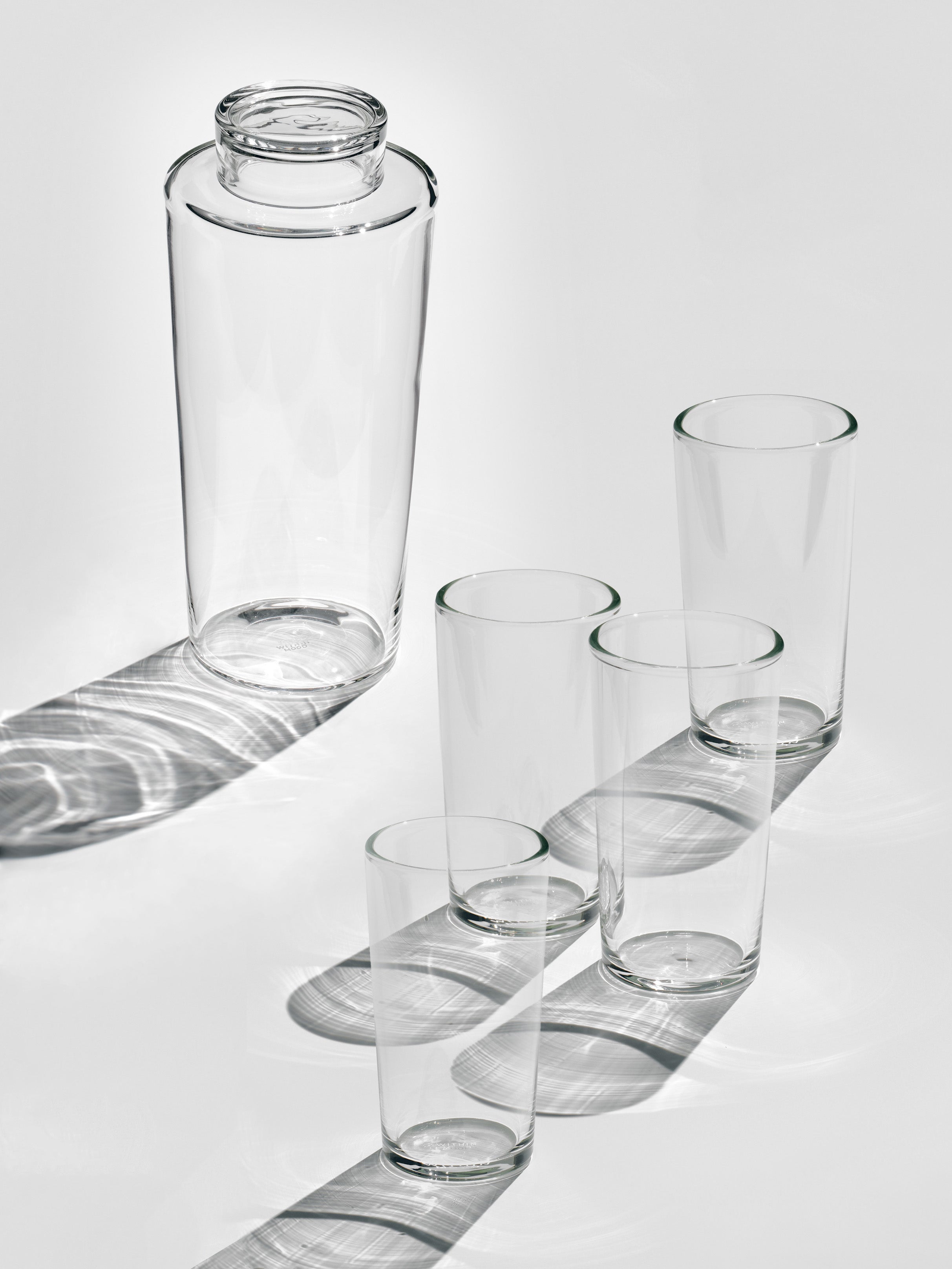 Carafe + Glass tall, set of 4