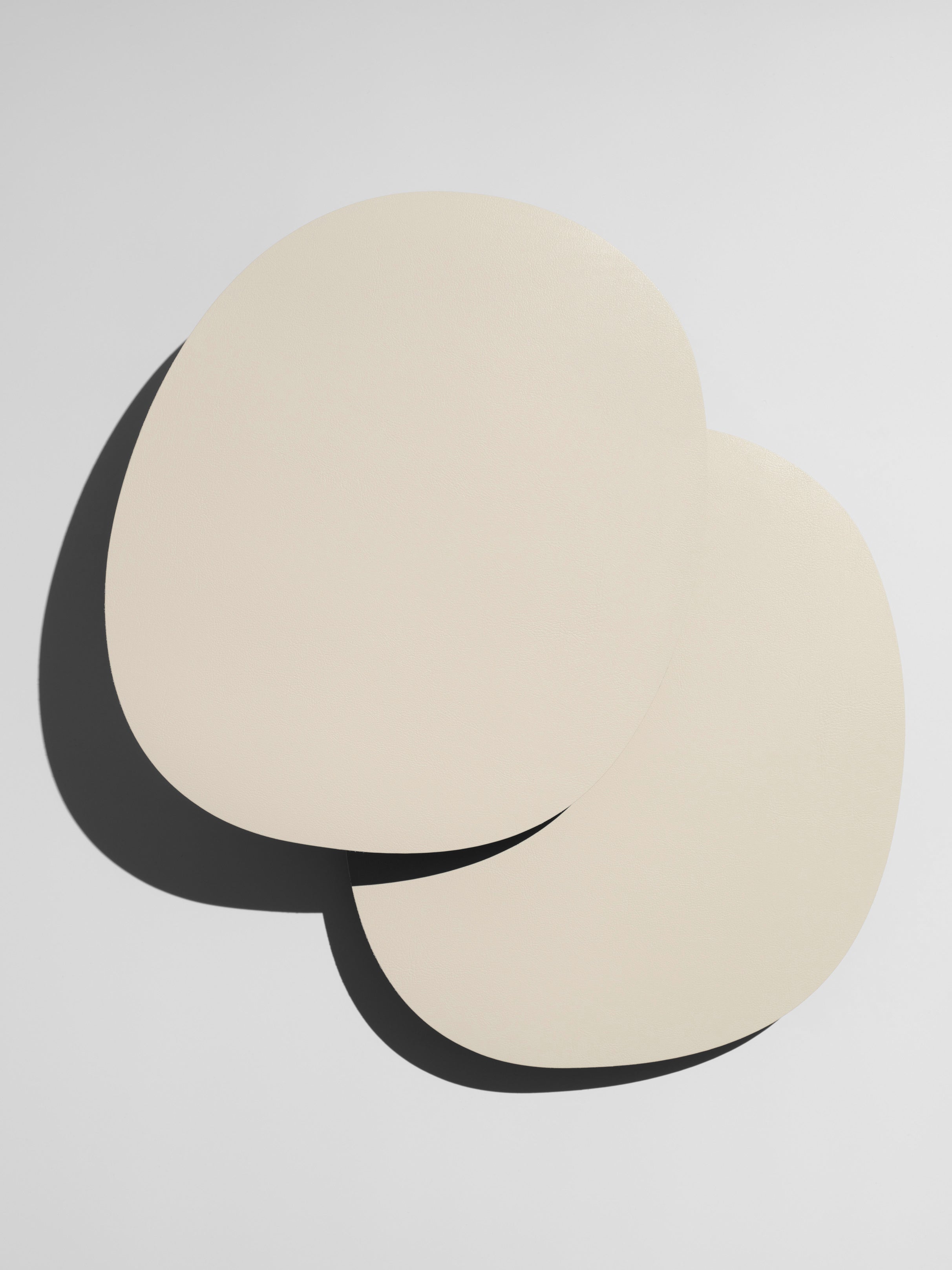 Placemat Brown / Cream white, Pack of 2